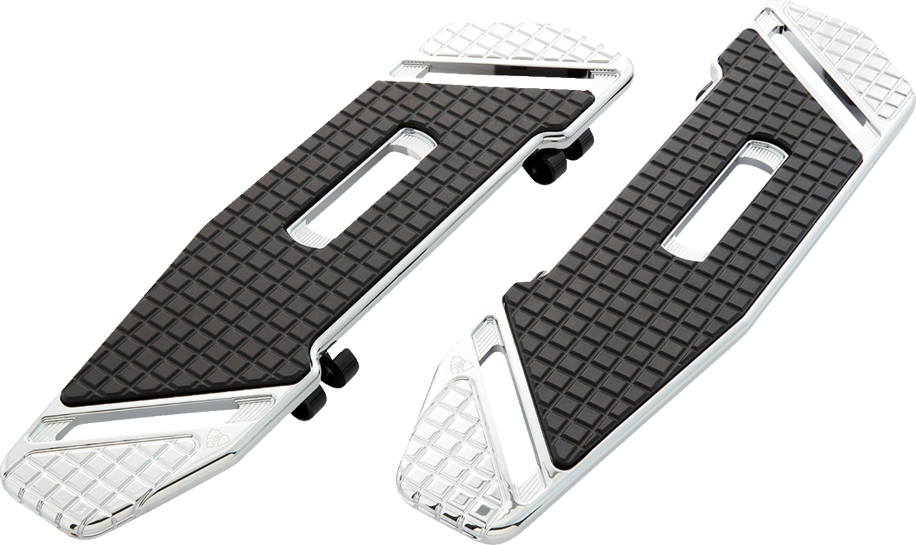 Arlen NESS SpeedLiner Floorboards - Driver - Chrome