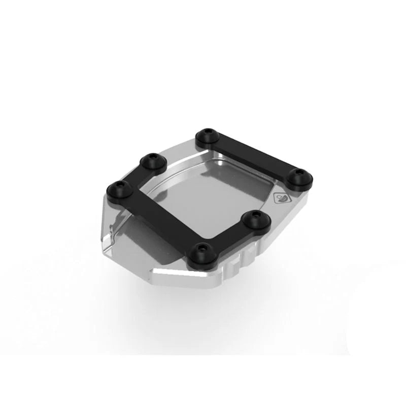 Ducabike DBK CNC Aluminum Kick Stand Pad For Ducati Diavel V4 - Silver