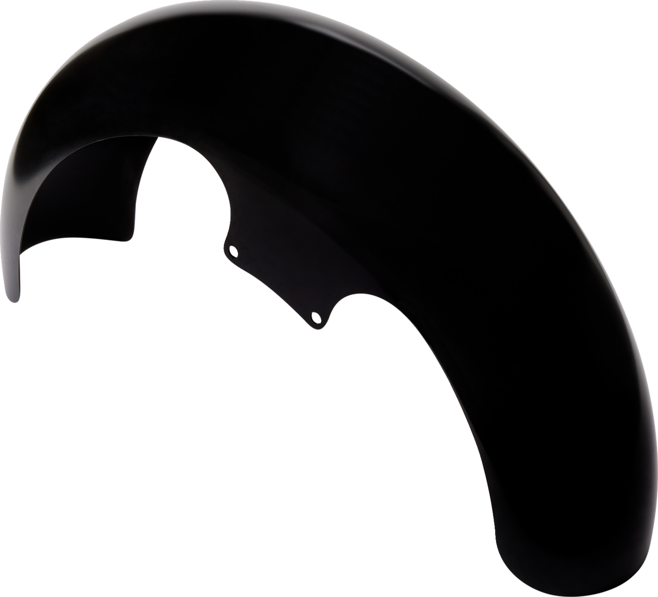 Klock Werks Wrapper Front Fender - Black - 16"-19" - HD Touring/Trike