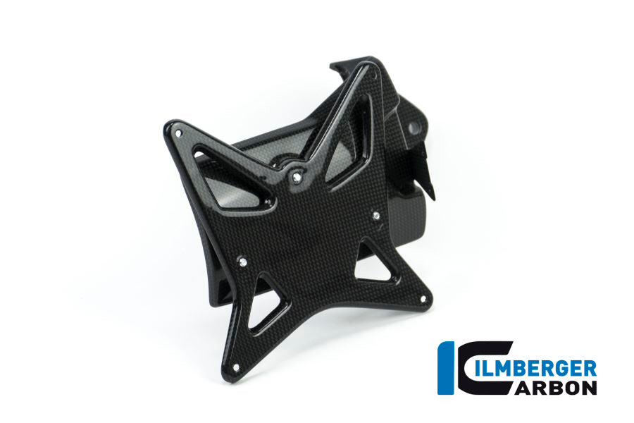 Ilmberger Carbon License Plate Holder Withbelt Guard Ducati XDiavel 2016 / Diavel 1260 - Gloss