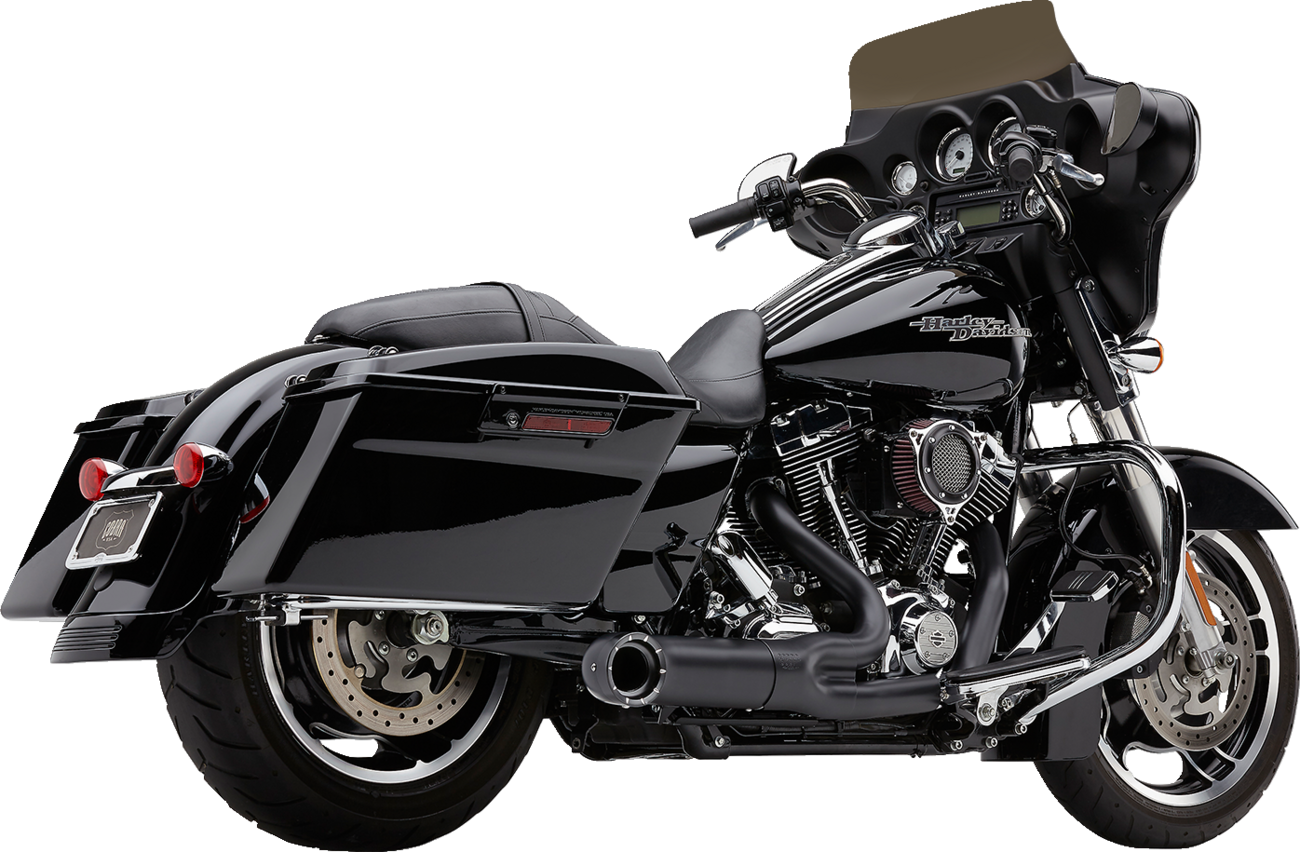 Cobra Turn Out 2-Into-1 Exhaust System - Black