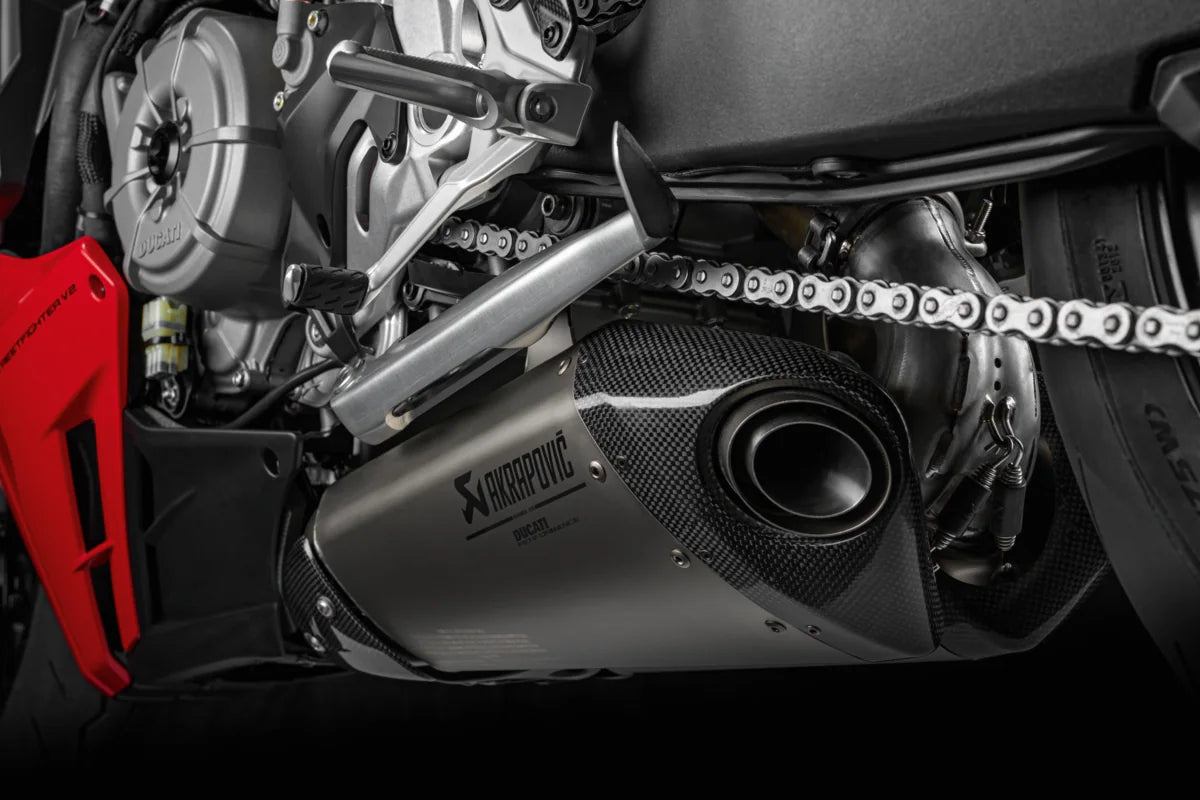 Ducati Performance Titanium Racing Silencers