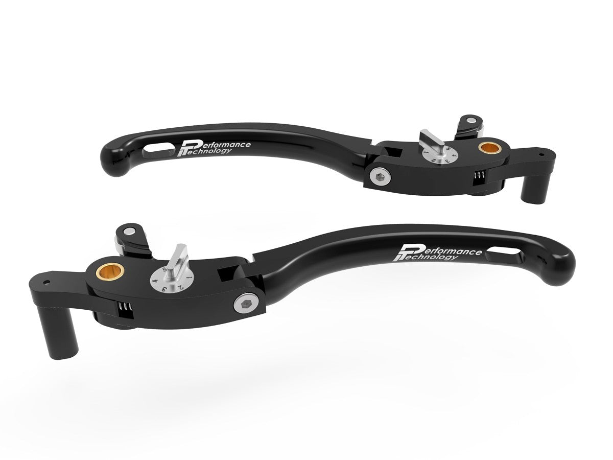Ducabike DBK LE15 Brake / Clutch Adjustable Levers Eco GP 1 - BLACK-SILVER