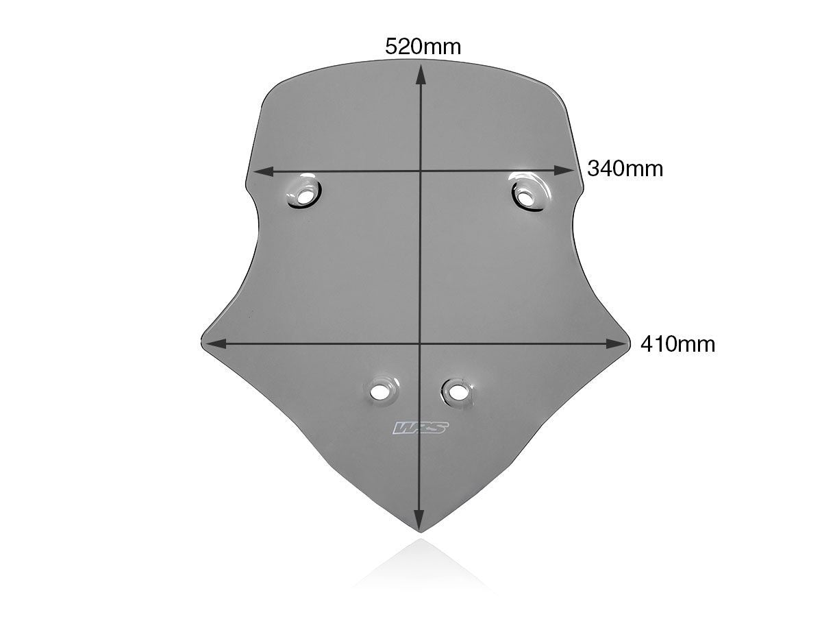 WRS Touring Windscreen Ducati Multistrada V4 / S / S Sport / Pikes Peak 2020-2026