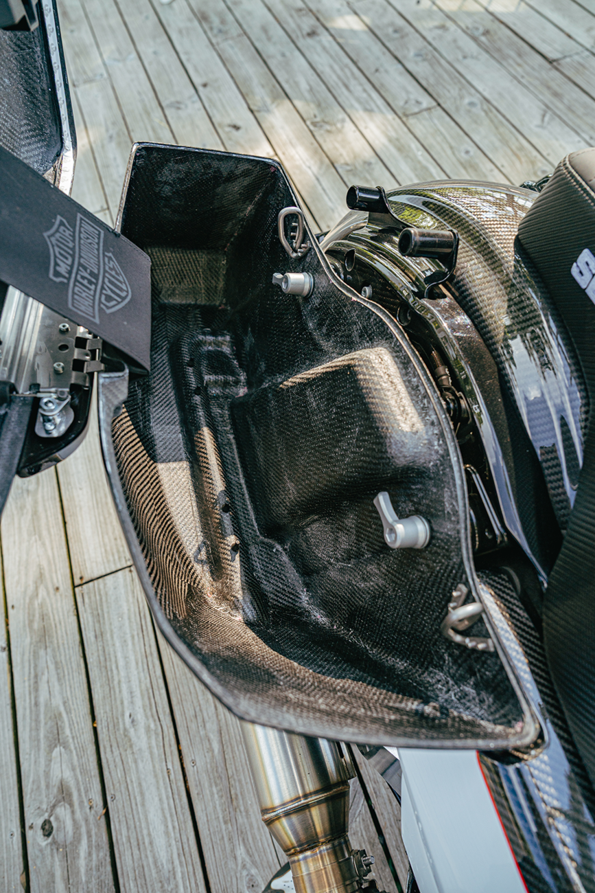 Slyfox Saddlebag Bottoms - Carbon Gloss - FL '24-'25