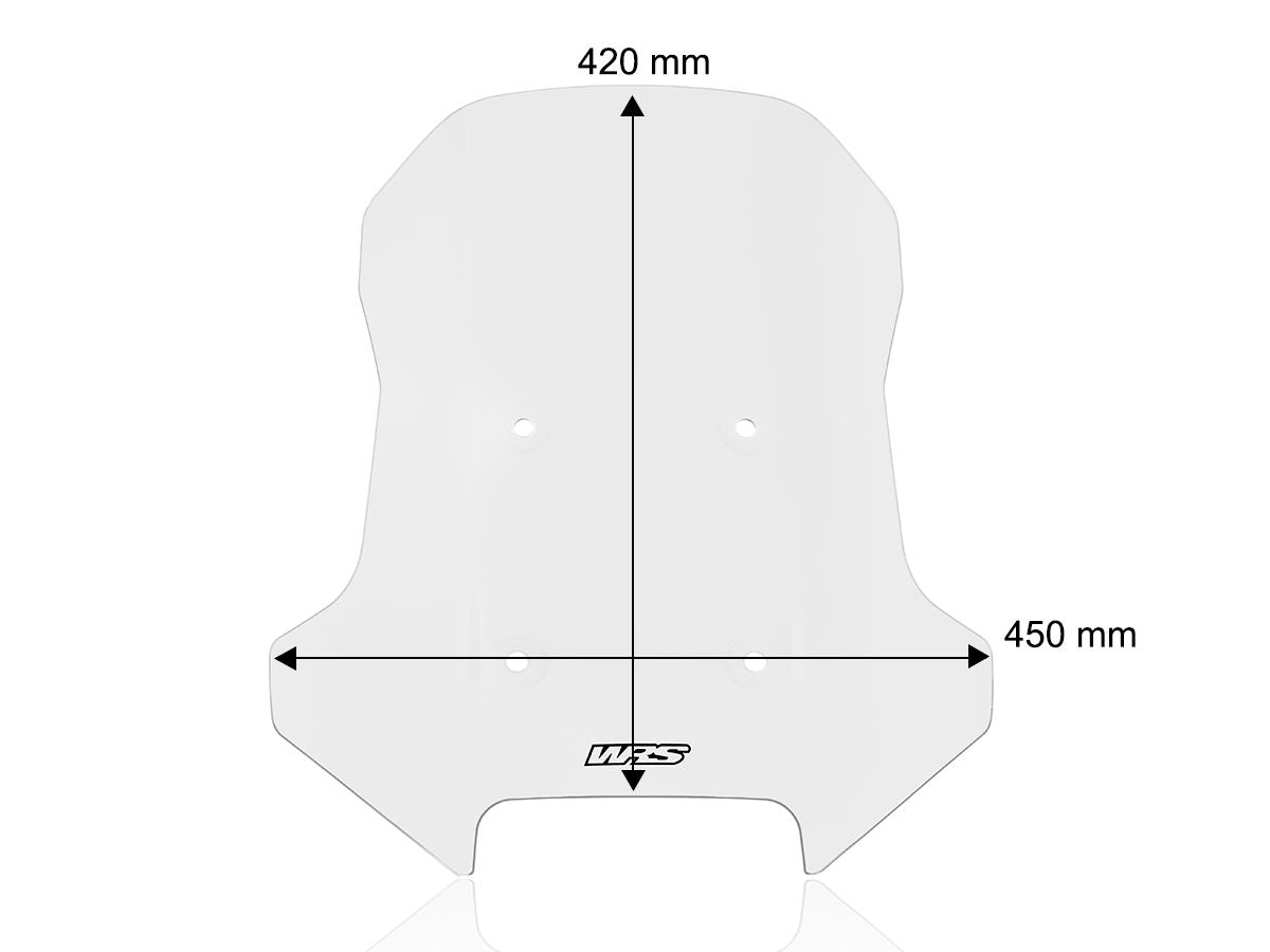 WRS Caponord Windscreen CF Moto 450 MT 2024-2026
