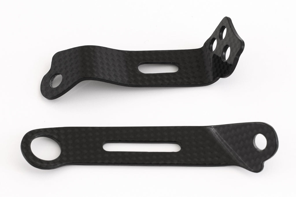 Fullsix Carbon BRAKE And CLUTCH RESERVOIR MOUNTS - SET