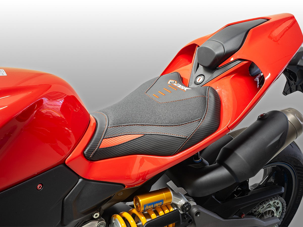 Ducabike DBK Csv2c02 PANIGALE/SF V2 MY25 Comfort Seat Cover - BLACK-RED