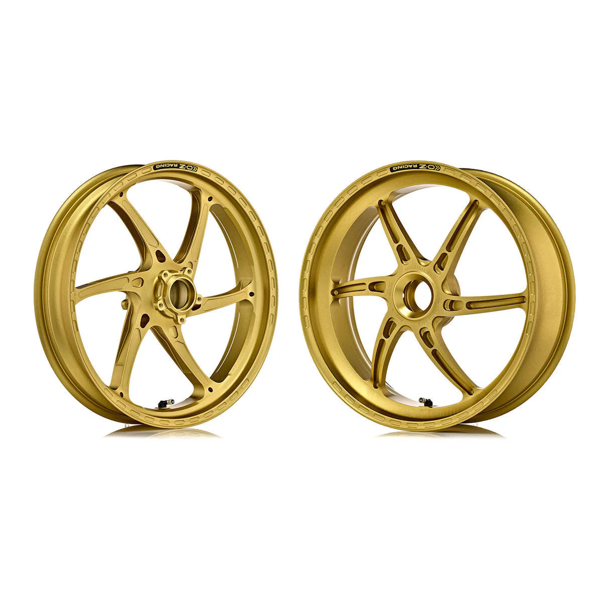 OZ Racing GASS Forged Aluminum Wheel Set For Panigale V4 V4S V4R - Matt Gold