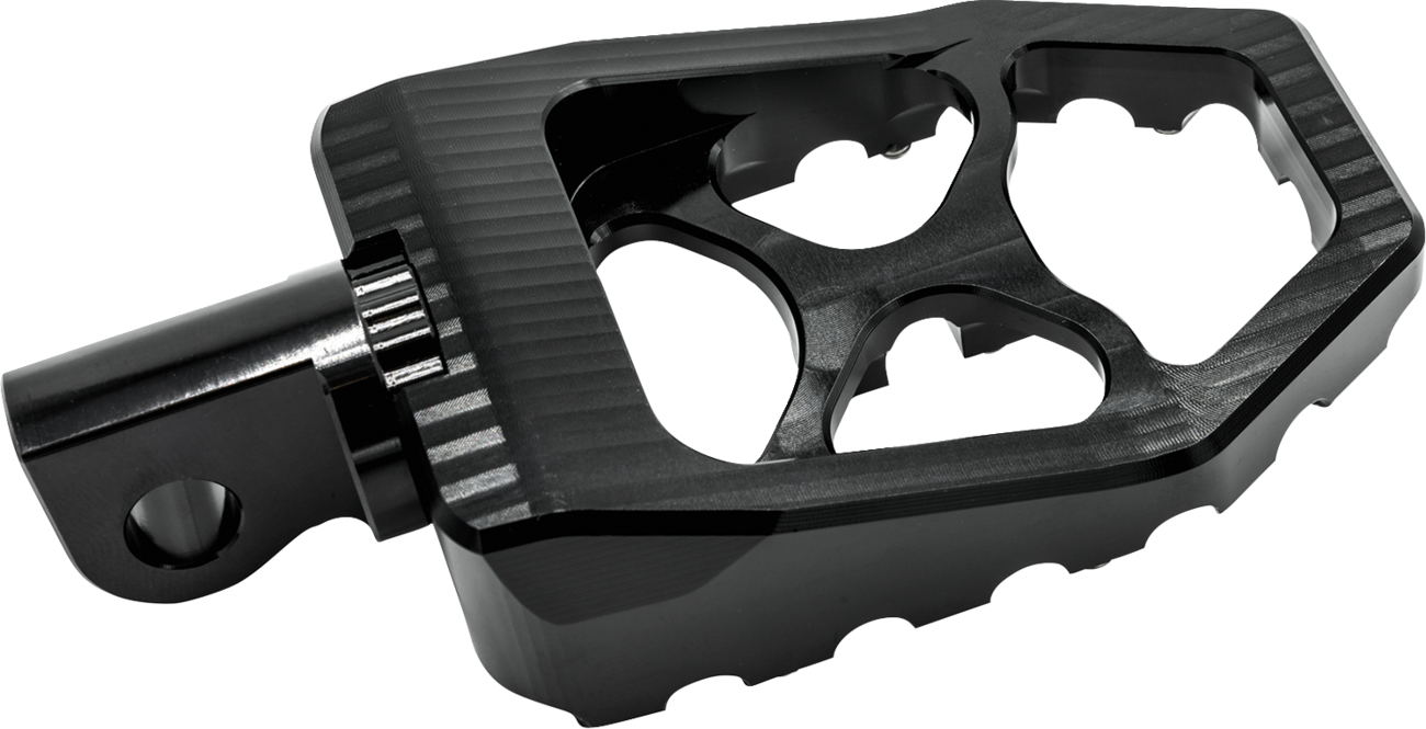 Burly Brand MX Evolution Driver Pegs - Black - Sportster/Dyna