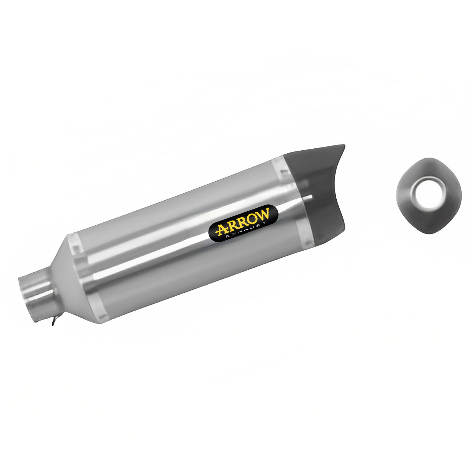 Arrow 71761PK Street Thunder Titanium Slip On With Carbon End Cap