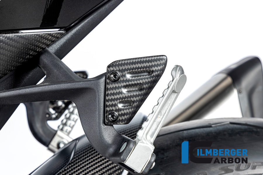 Ilmberger Carbon Heel Guard Passernger Left Rear Aprilia Tuono / RSV4 From 2021 - Matte