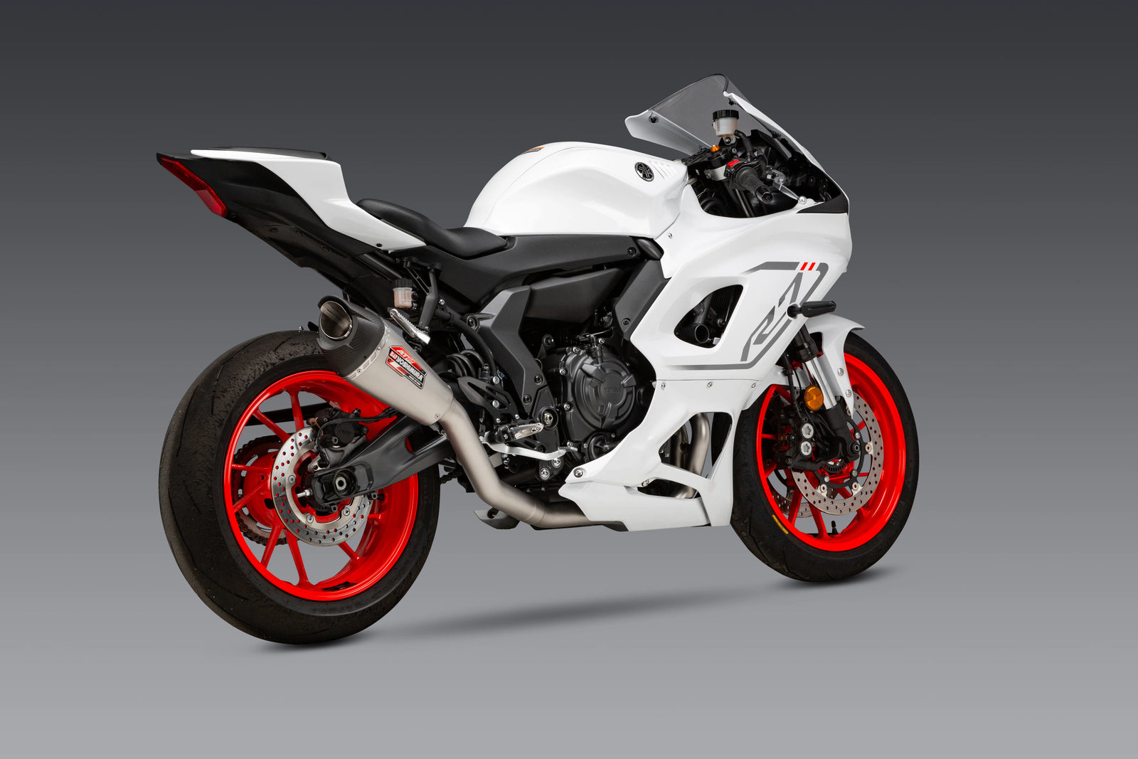 Yoshimura YZF-R7 22-26 Stainless High Mount Muffler Kit