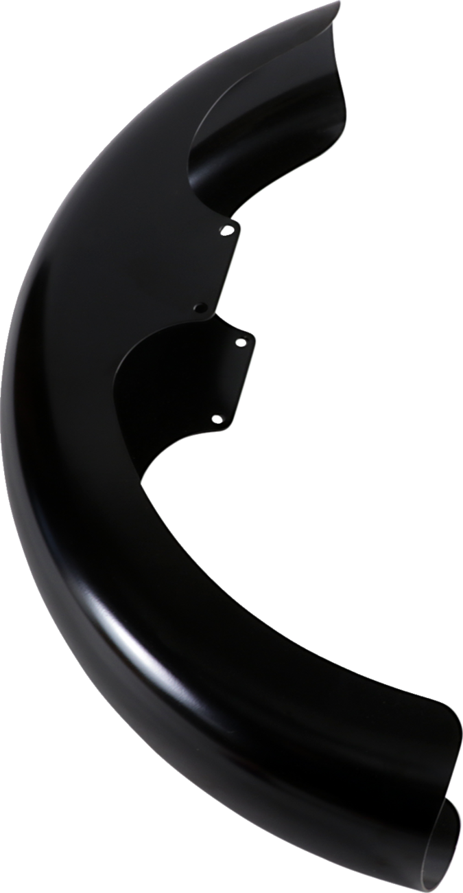 Klock Werks TFL Front Fender - Black - 19" - HD Dyna/FXR/Sportster
