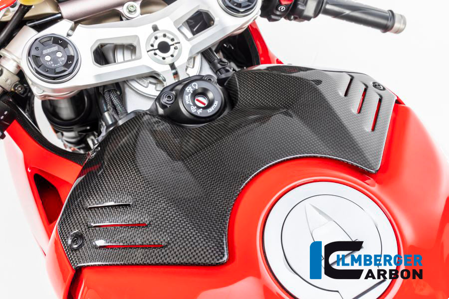 Ilmberger Carbon Upper Tank Cover Ducati Panigale V4 / V4 S - Gloss
