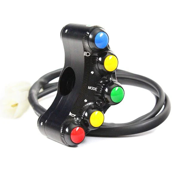 TWM Left Hand Street Handle Bar Switch Panel For Aprilia RSV4 RR / RF