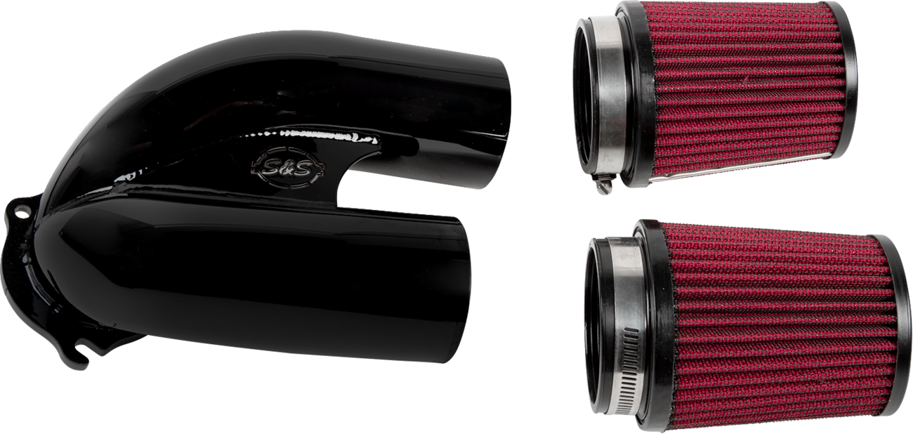 S&S Cycle Tuned Induction Air Cleaner Kit - Gloss Black