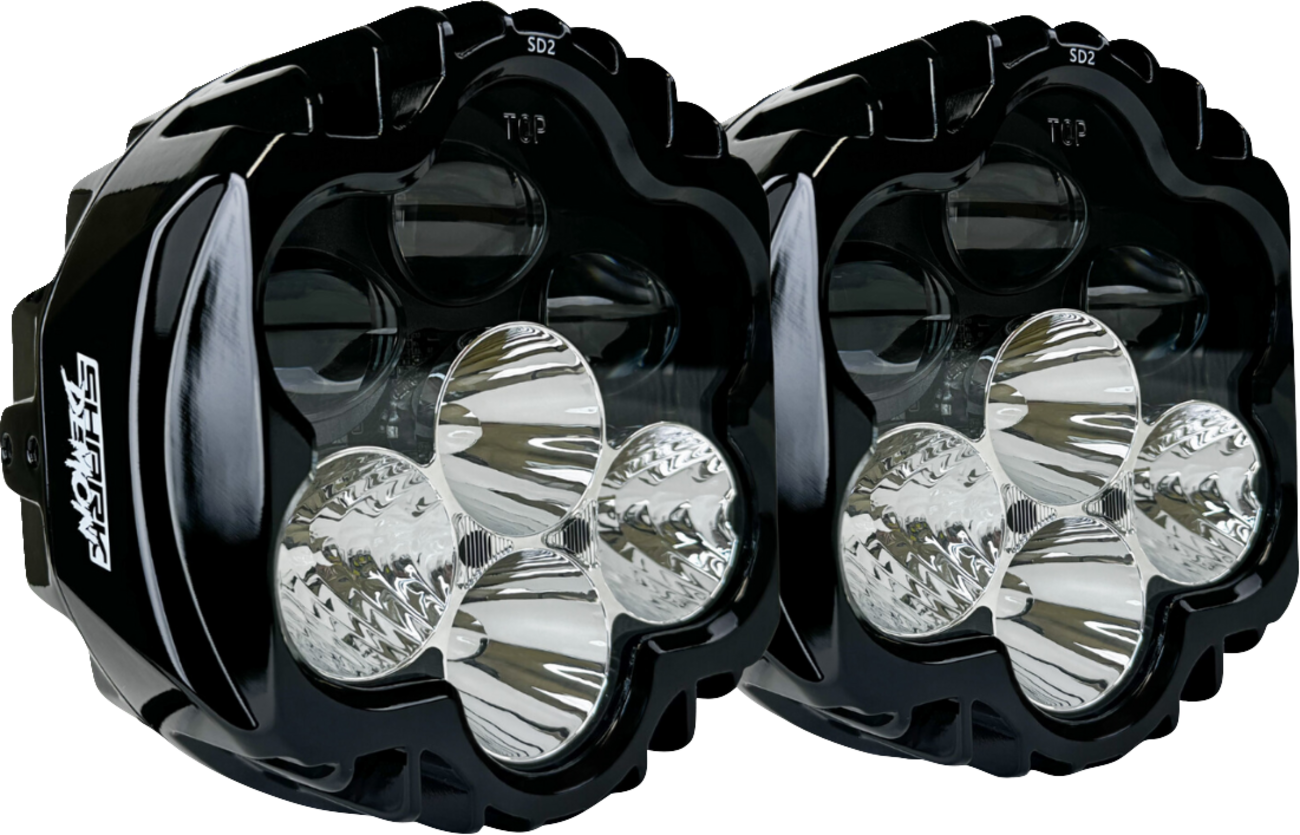 Custom Dynamics Shark Demon® 2 Headlight - Road Glide