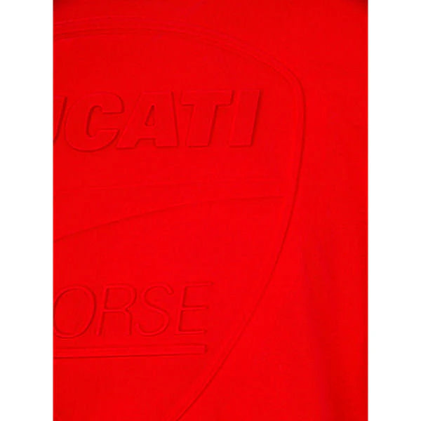Ducati Corse Logo Tonal Official MotoGP Race Team T-Shirt - Red