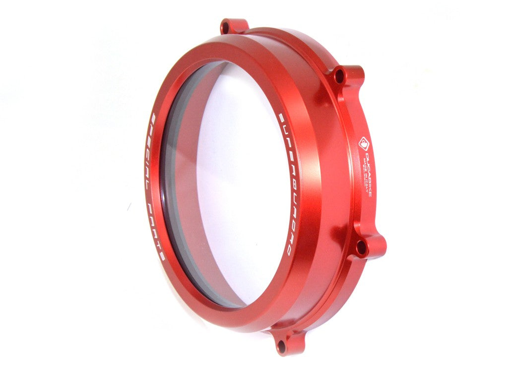 Ducabike DBK CC119901 Clear Clutch Cover Panigale - RED