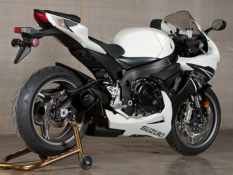 M4 Exhaust 2011 GSXR600 Slip On GP black ceramic