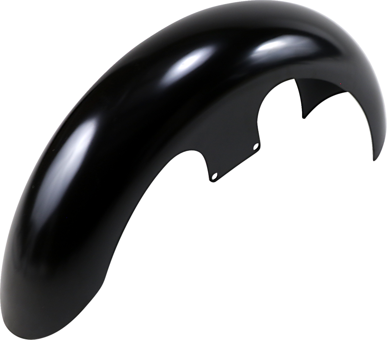 Klock Werks Slicer Front Fender - Black - 16"-19" Wheel - HD Touring/Trike