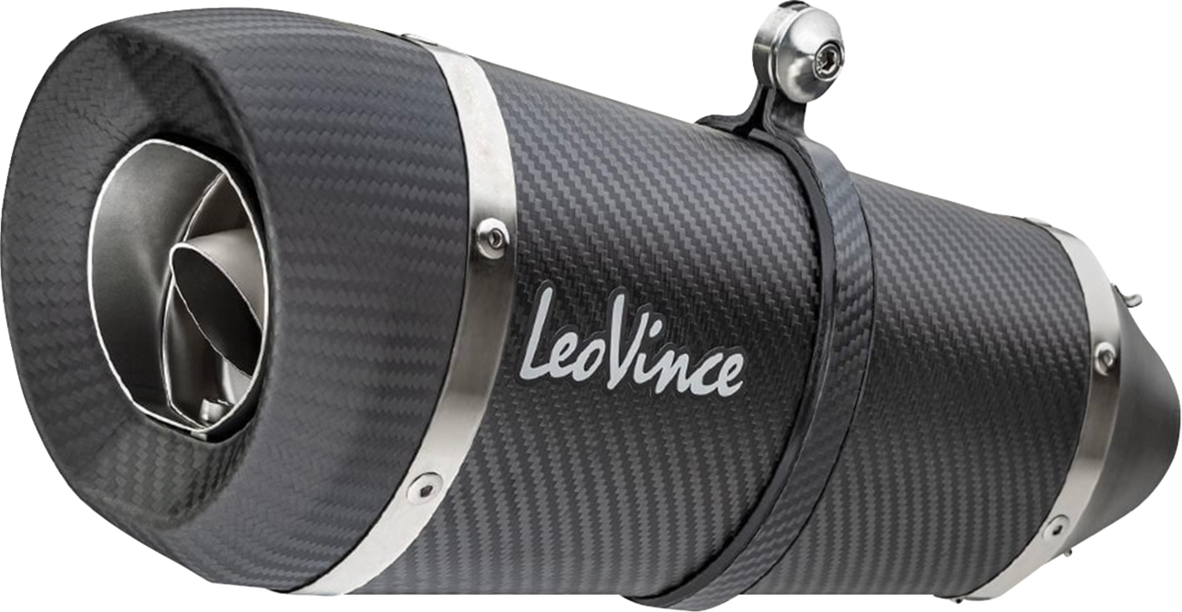 LeoVince Factory S Exhaust - Carbon Fiber - YZF-R6