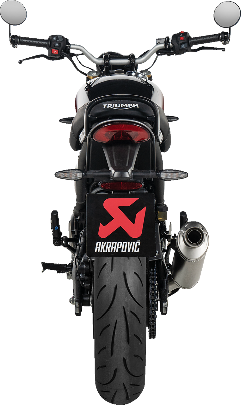 Akrapovic Slip-On Line Muffler - Titanium - Speed/Scrambler 400