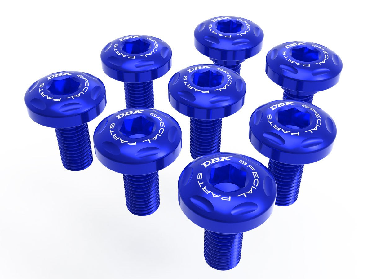 Ducabike DBK KVT66 BMW R1300GS Rear Side Panel Bolt Kit - BLUE