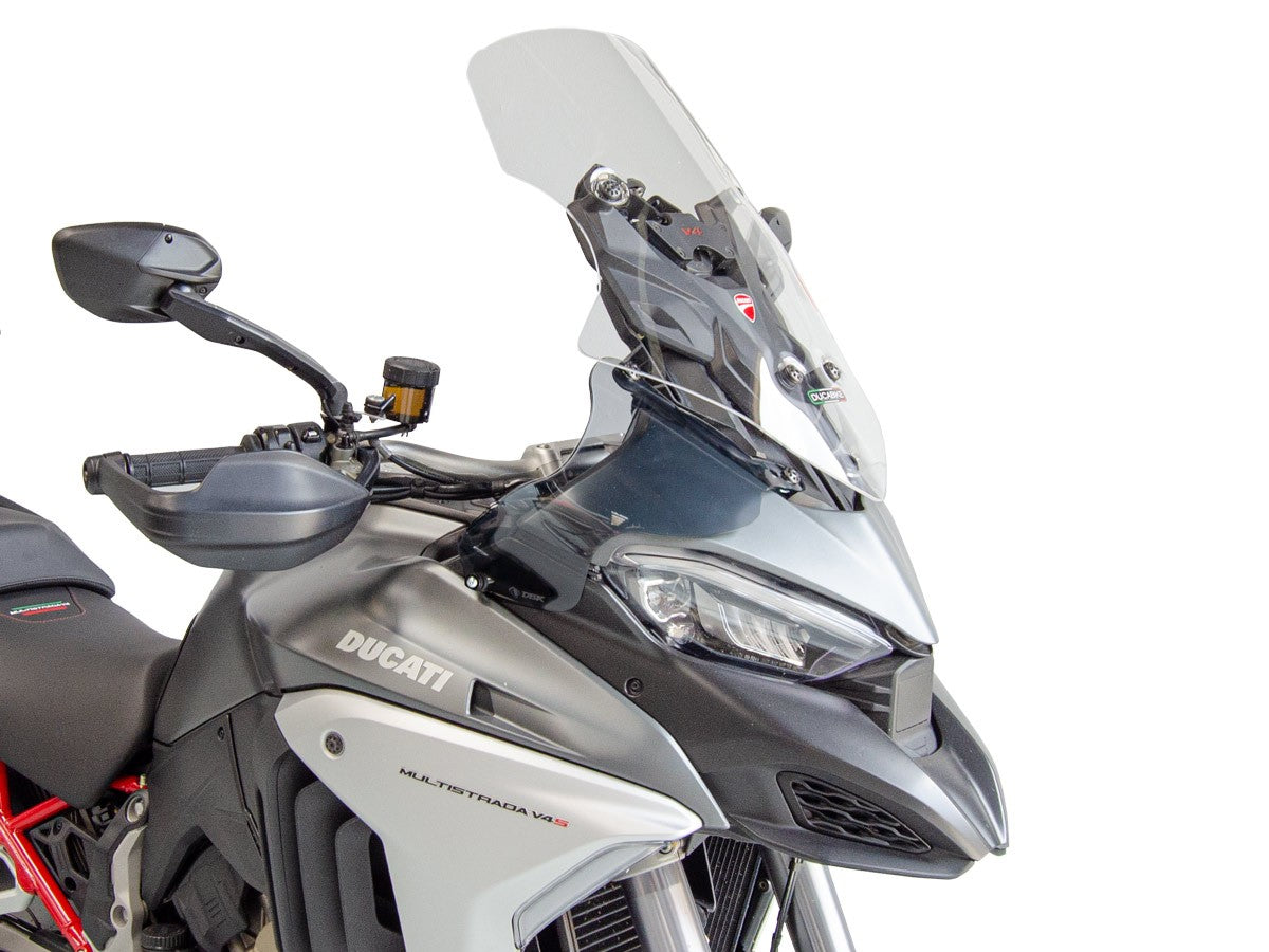 Ducabike DBK DEF01 MTS V4 Pair Of Larger Side Deflectors - SMOKE