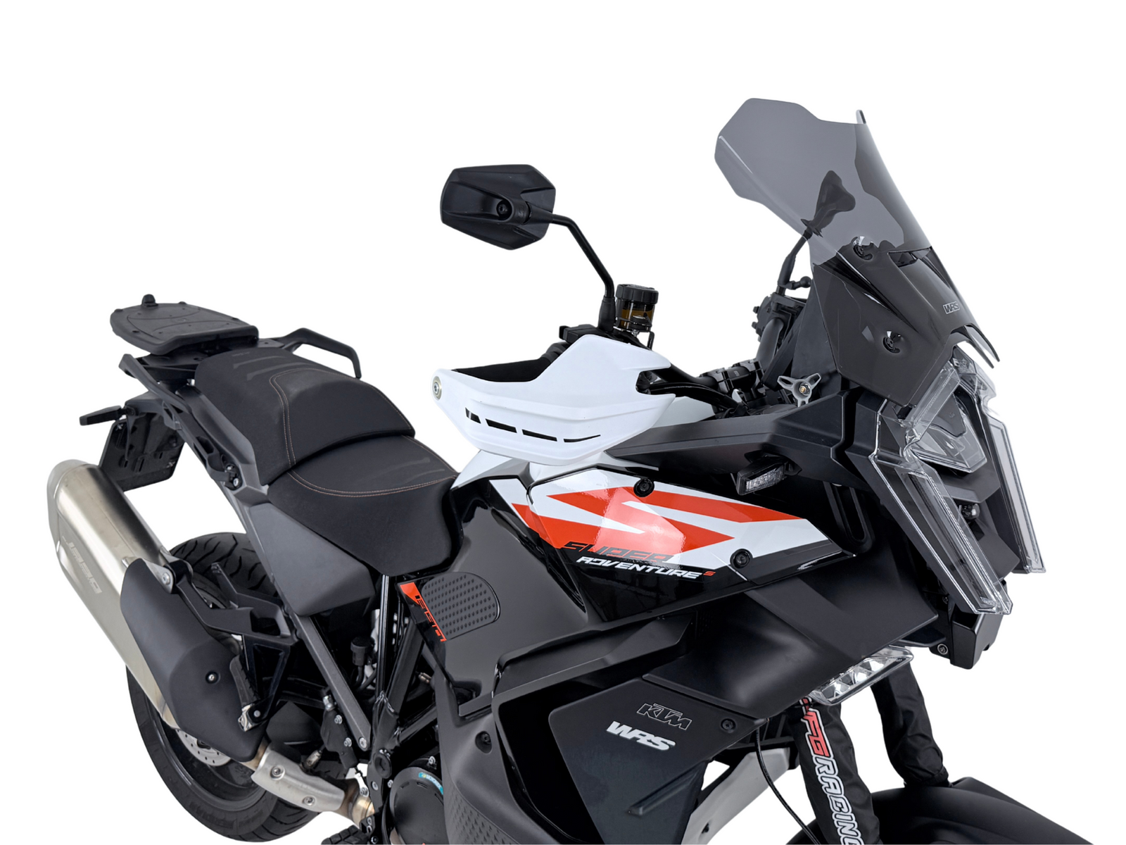 WRS Dark Smoke Touring Windscreen