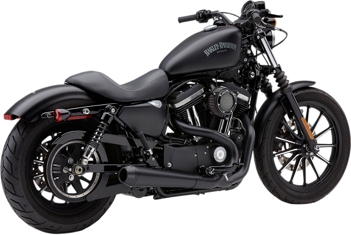 Cobra 2-Into-1 El Diablo Exhaust System - Black - 4"