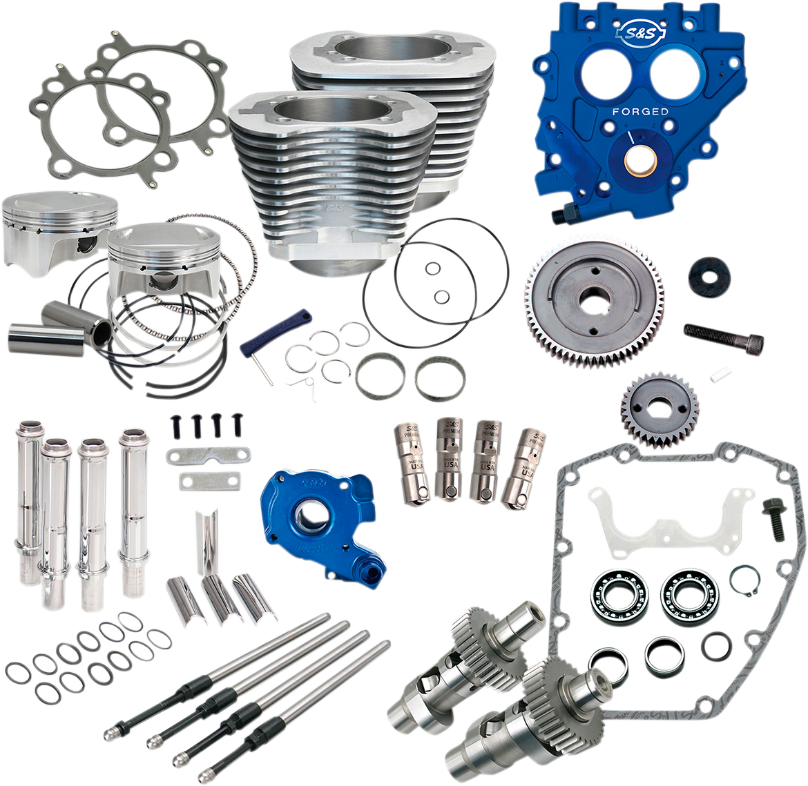 S&S Cycle 100" Power Package Engine Performance Kit