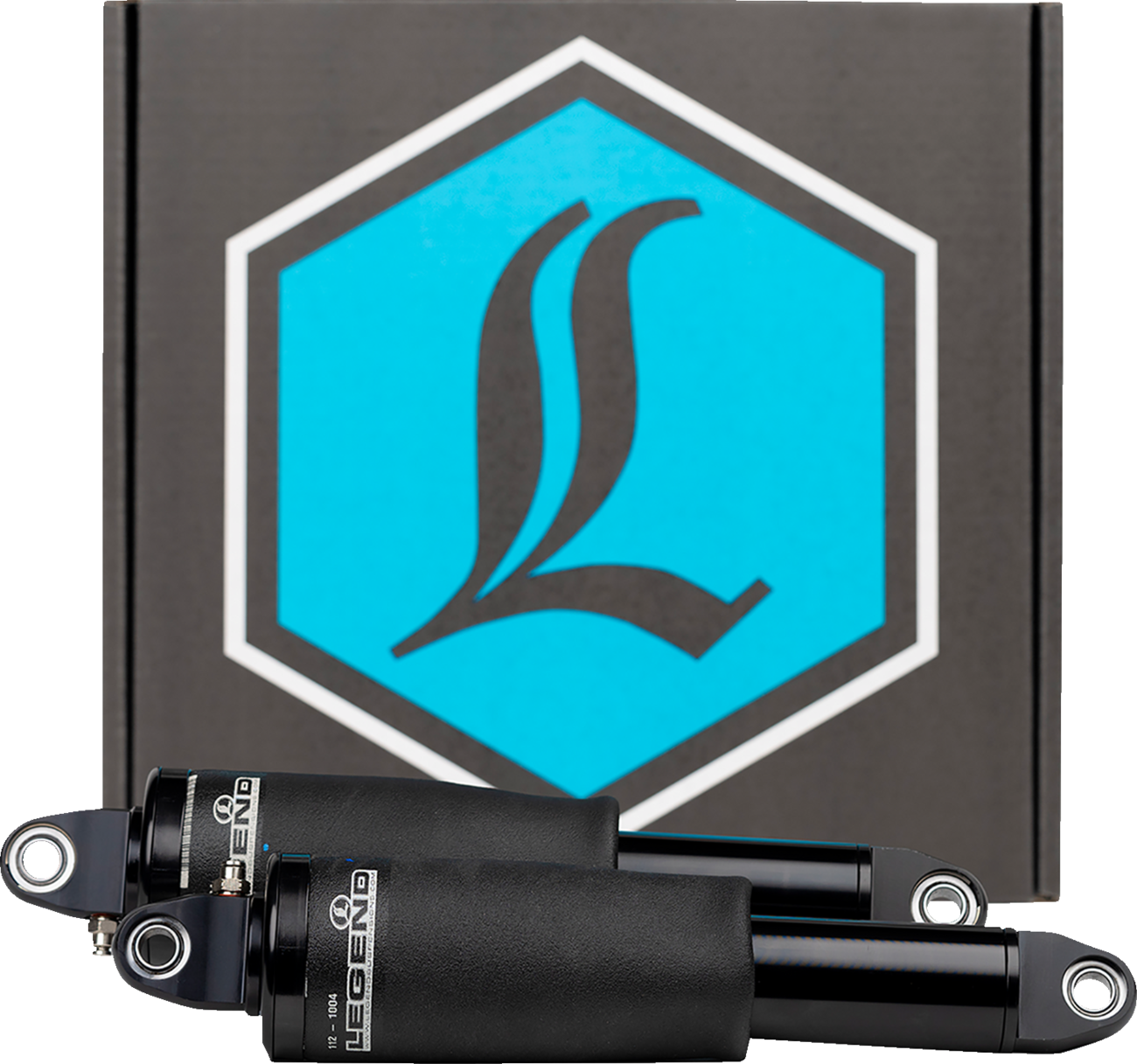 Legend Suspension Sportster Air Suspension - 13" - Black - Standard