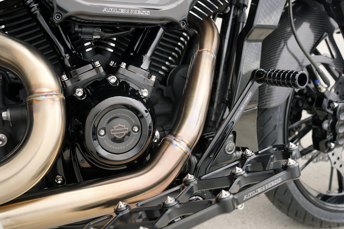 Arlen NESS Bolt Kit - Cam Cover/Point Cover - Titanium - 12-Point - Polished