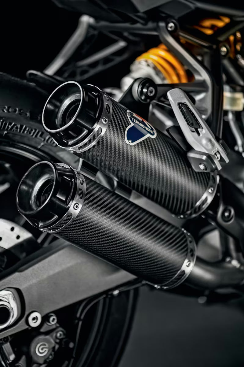 Ducati Performance Carbon Racing Silencers