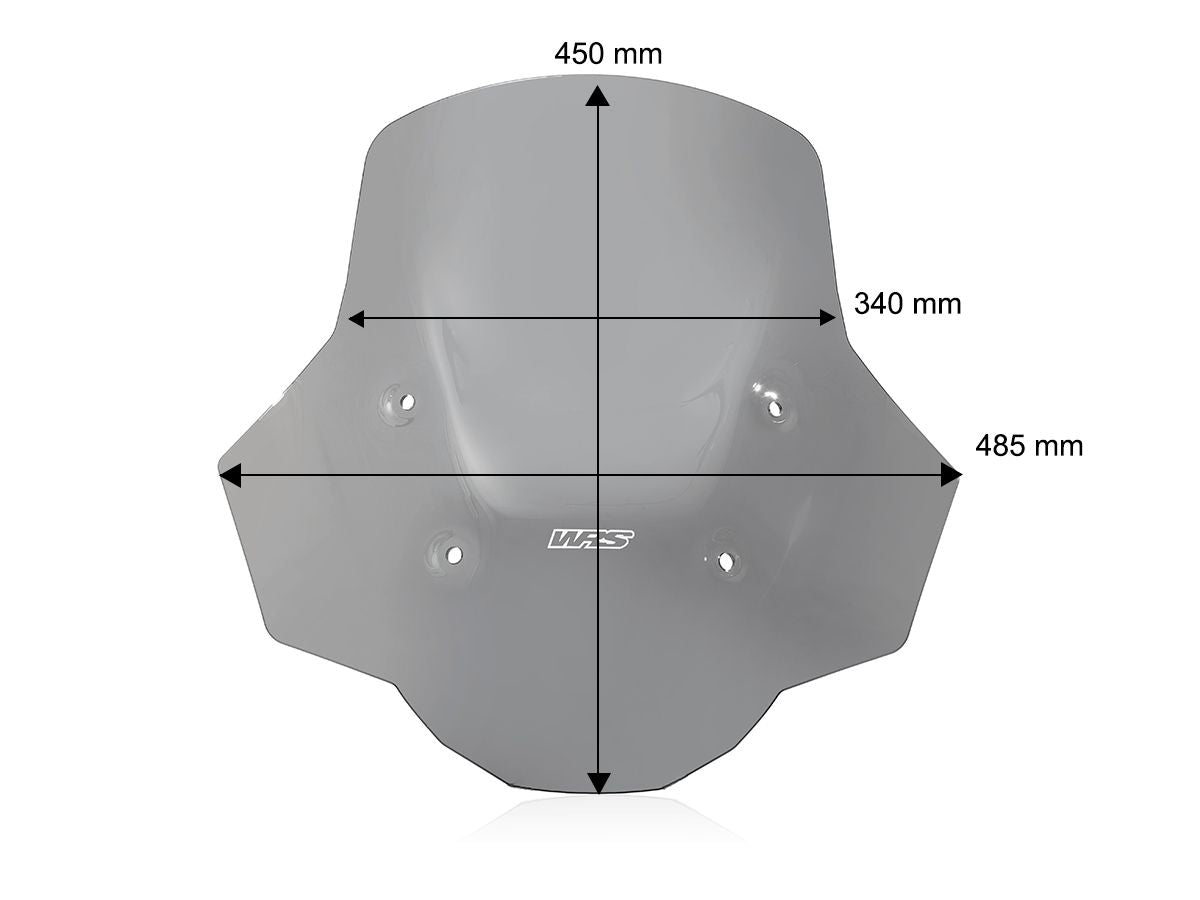 WRS Windscreen Standard Plus No Radar BMW R 1300 GS 2023-2026