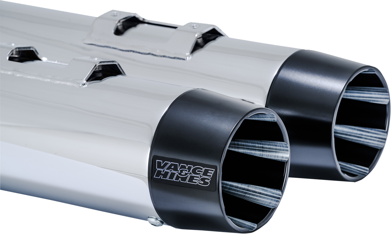 Vance & Hines Blackbird 450 Slip-On Mufflers - Chrome