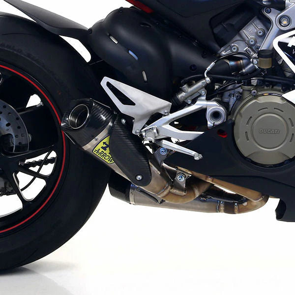 Arrow Works Titanium Slip-On Exhaust For Panigale V4 V4S V4R Speciale
