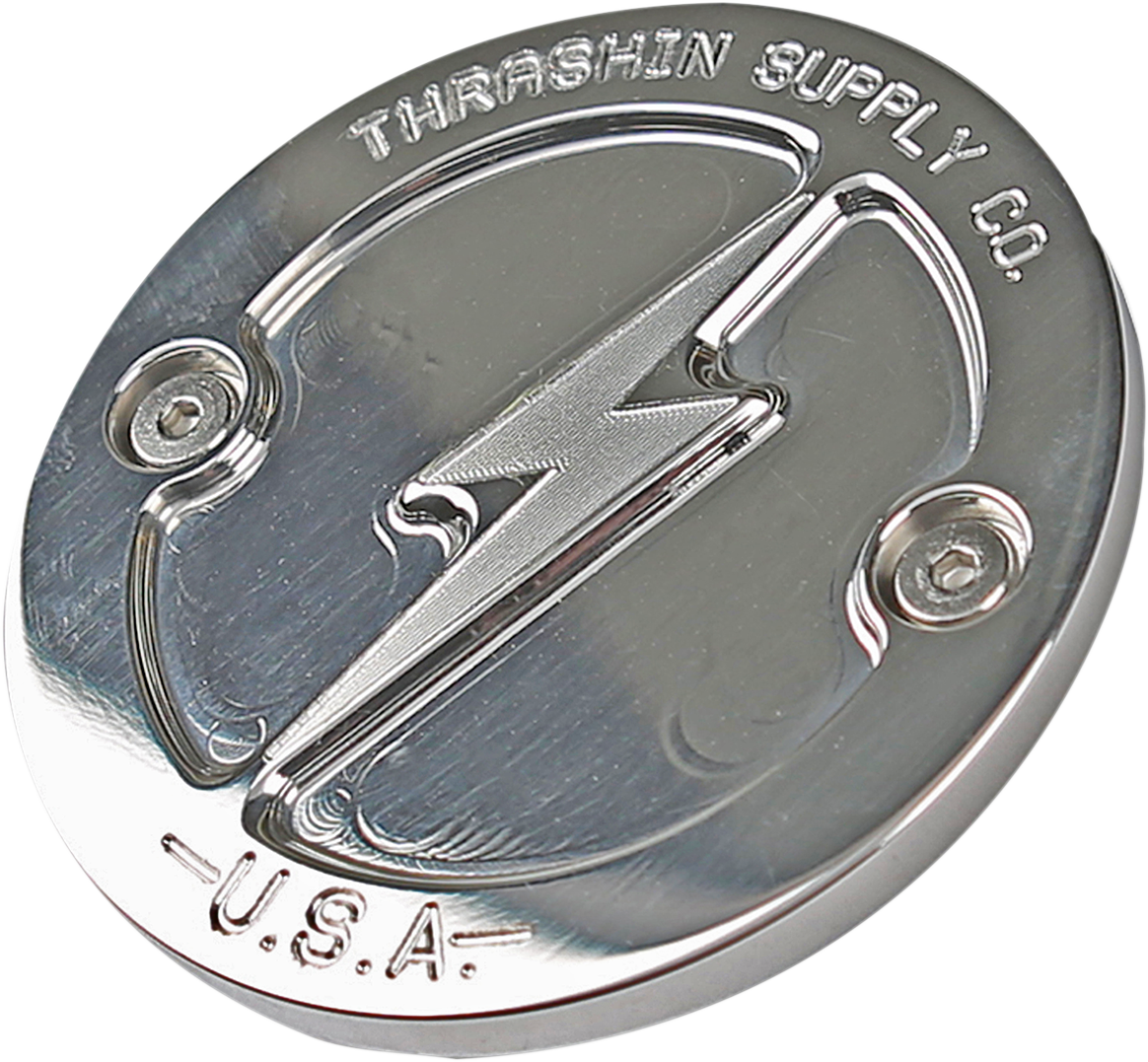 Thrashin Supply CO. Points Cover - Dished - Polished - 2 Hole - M8