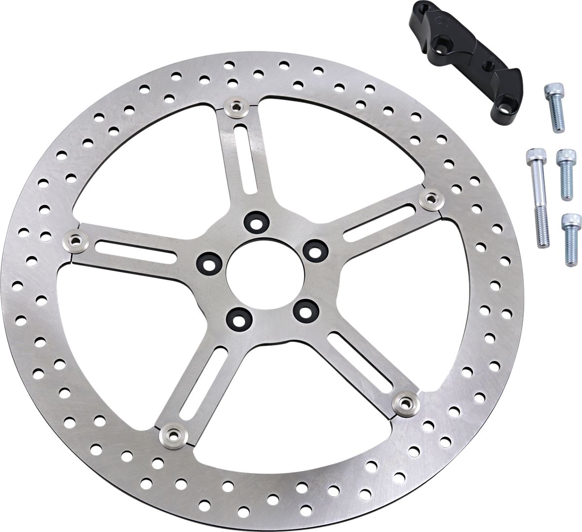Arlen NESS Big Brake Rotor - 15" - Front Left - Harley-Davidson