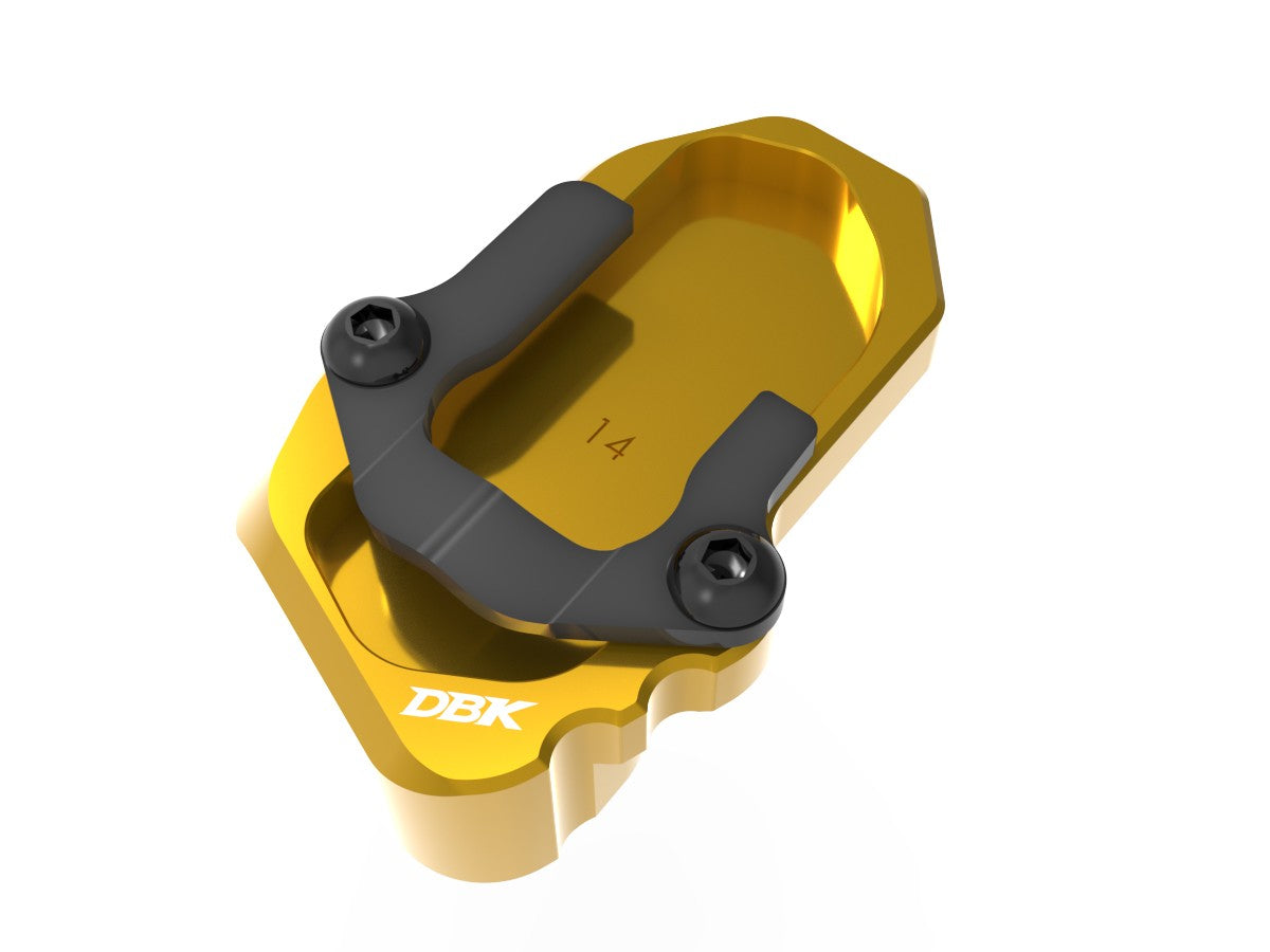 Ducabike DBK Raised Side Stand Foot +18mm BMW R1300GS - GOLD