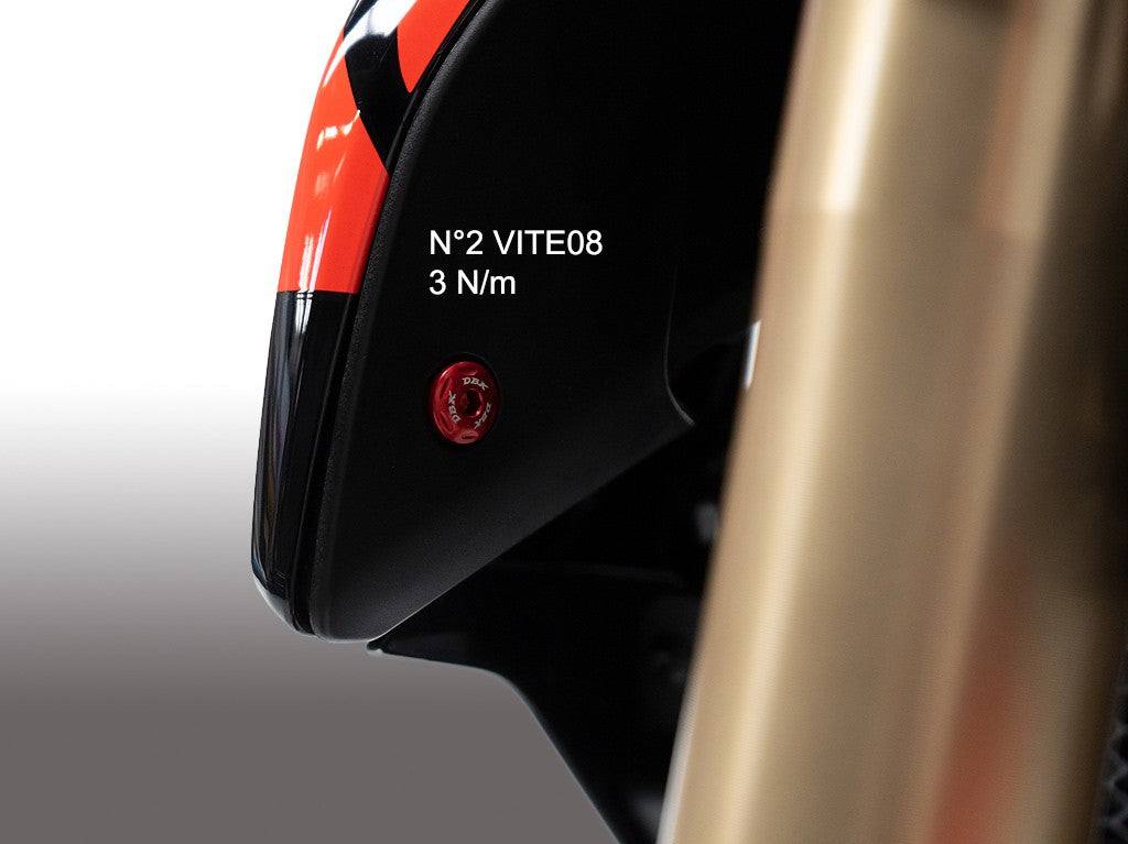 Ducabike DBK KVT90 - Hm 698 Tank Side Panels Screws Kit