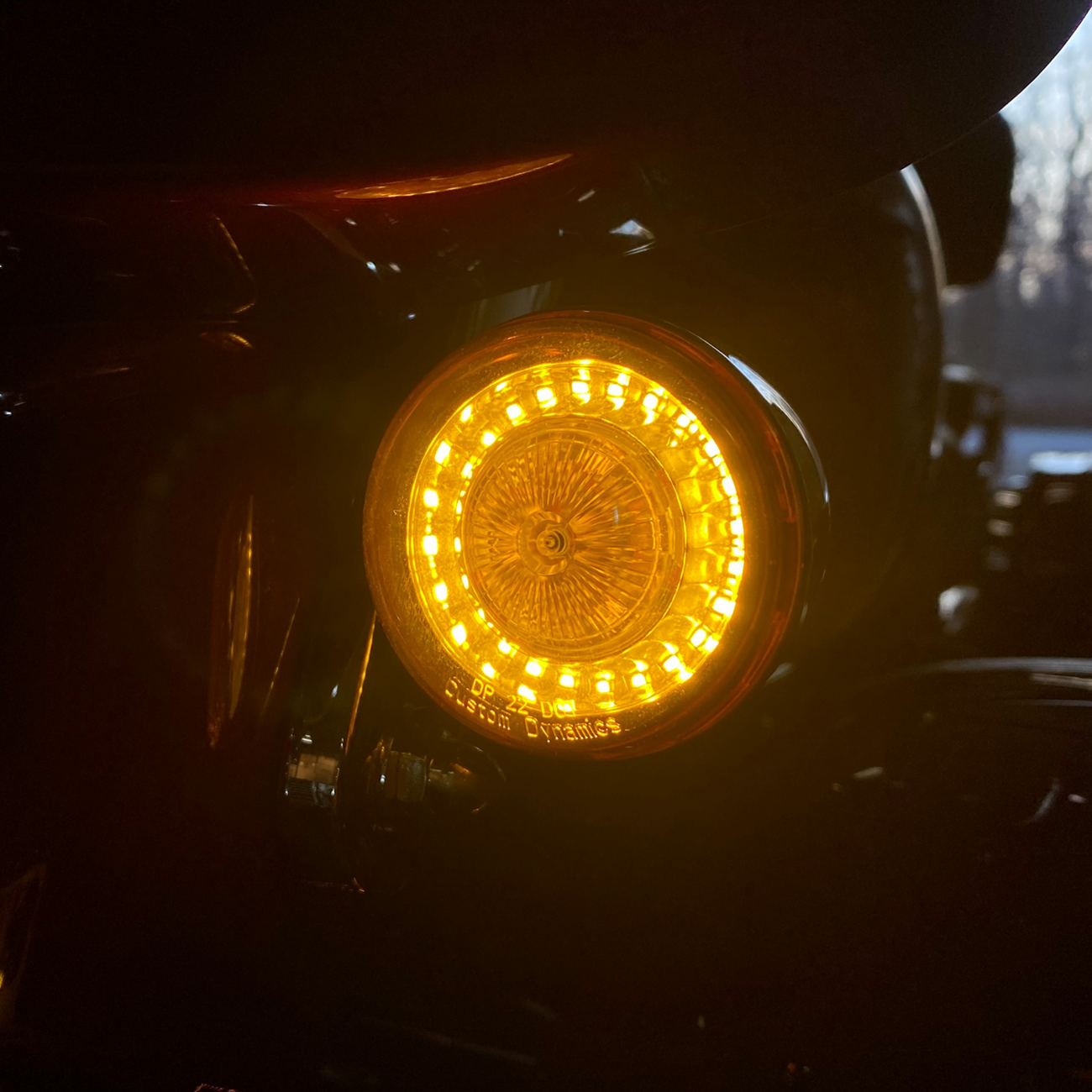 Custom Dynamics Turn Signal - Amber Lens