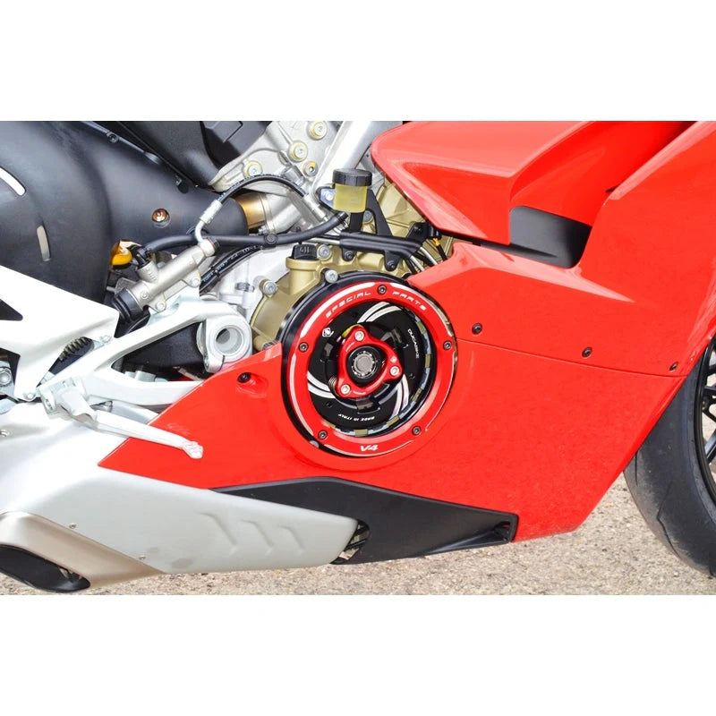 Ducabike DBK Clear Clutch Cover For Ducati Panigale V4 V4S Speciale