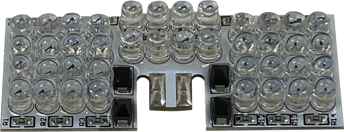 Custom Dynamics LED Fender Light Tip Board - White