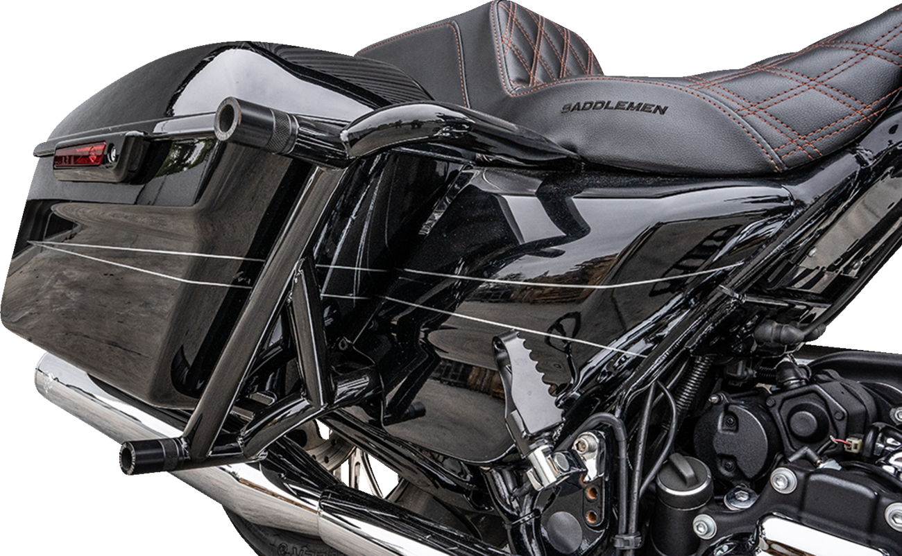Burly Brand Brawler Kit - Black - HD Touring