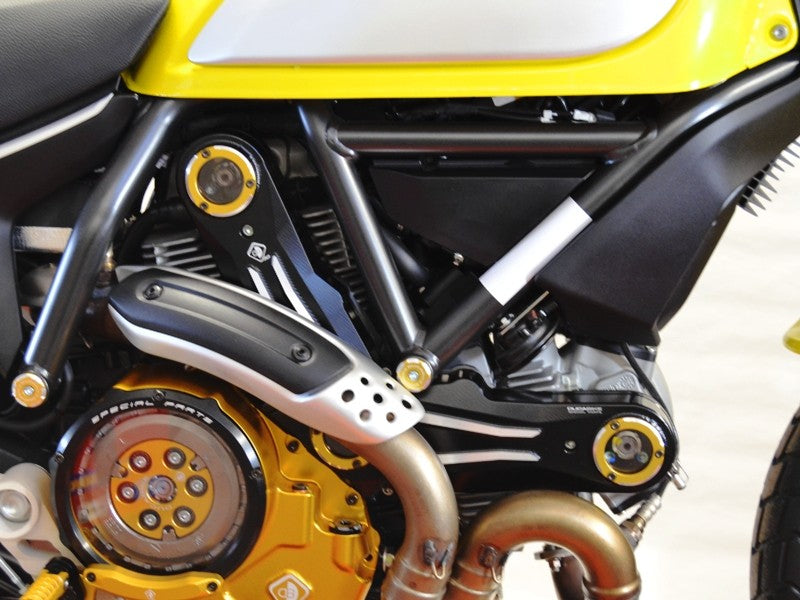 Ducabike DBK CDSCRA01 Timing Belt Cover - BLACK-GOLD