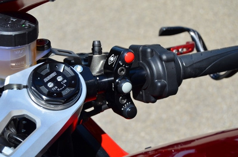 Ducabike DBK CPPI07 V4 Bracket Brake Pump Brembo Radial With Buttons Integrated