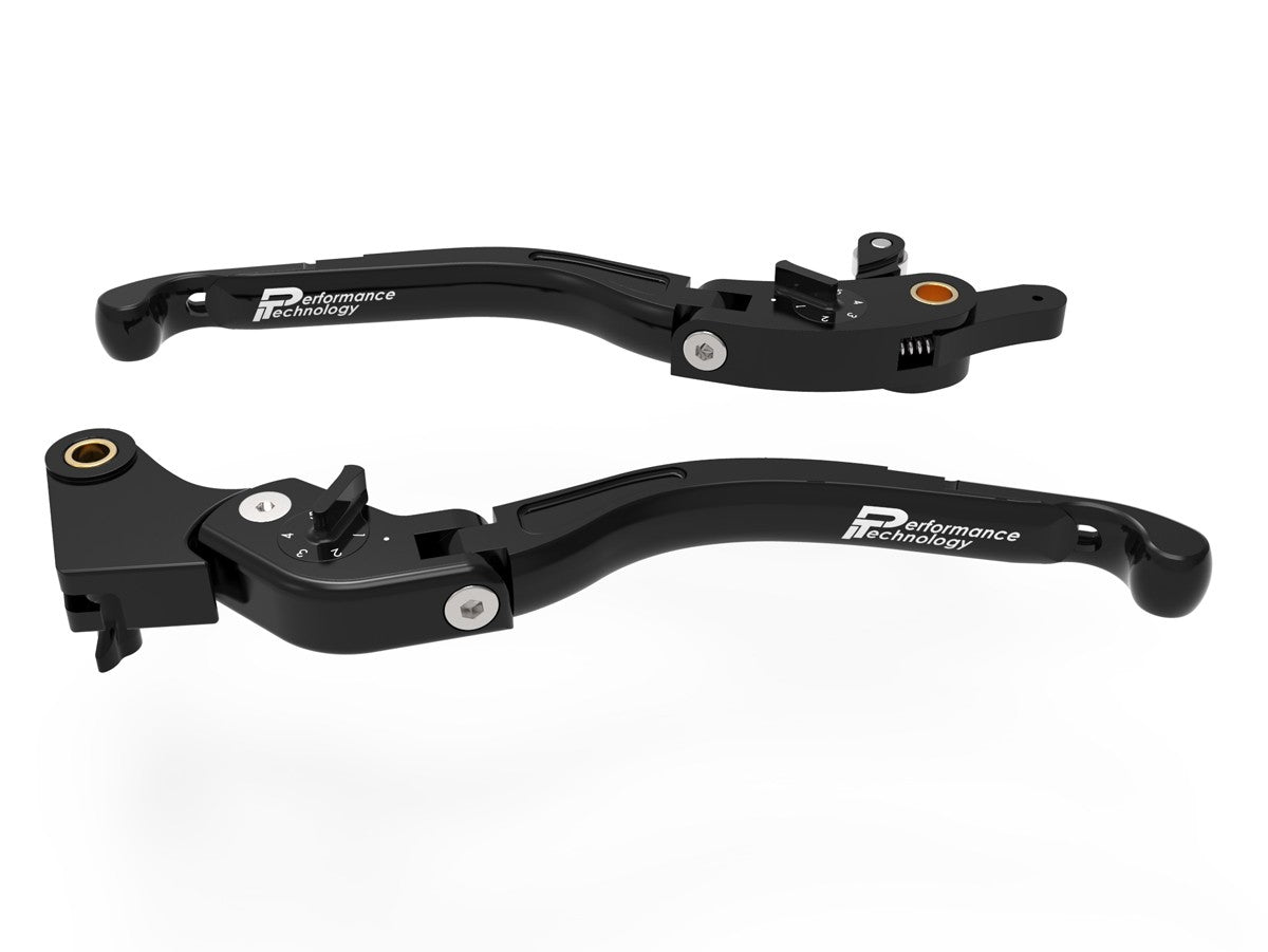 Ducabike DBK LEA19 BMW Brake / Clutch Adjustable Levers Eco GP 2 - BLACK-BLACK